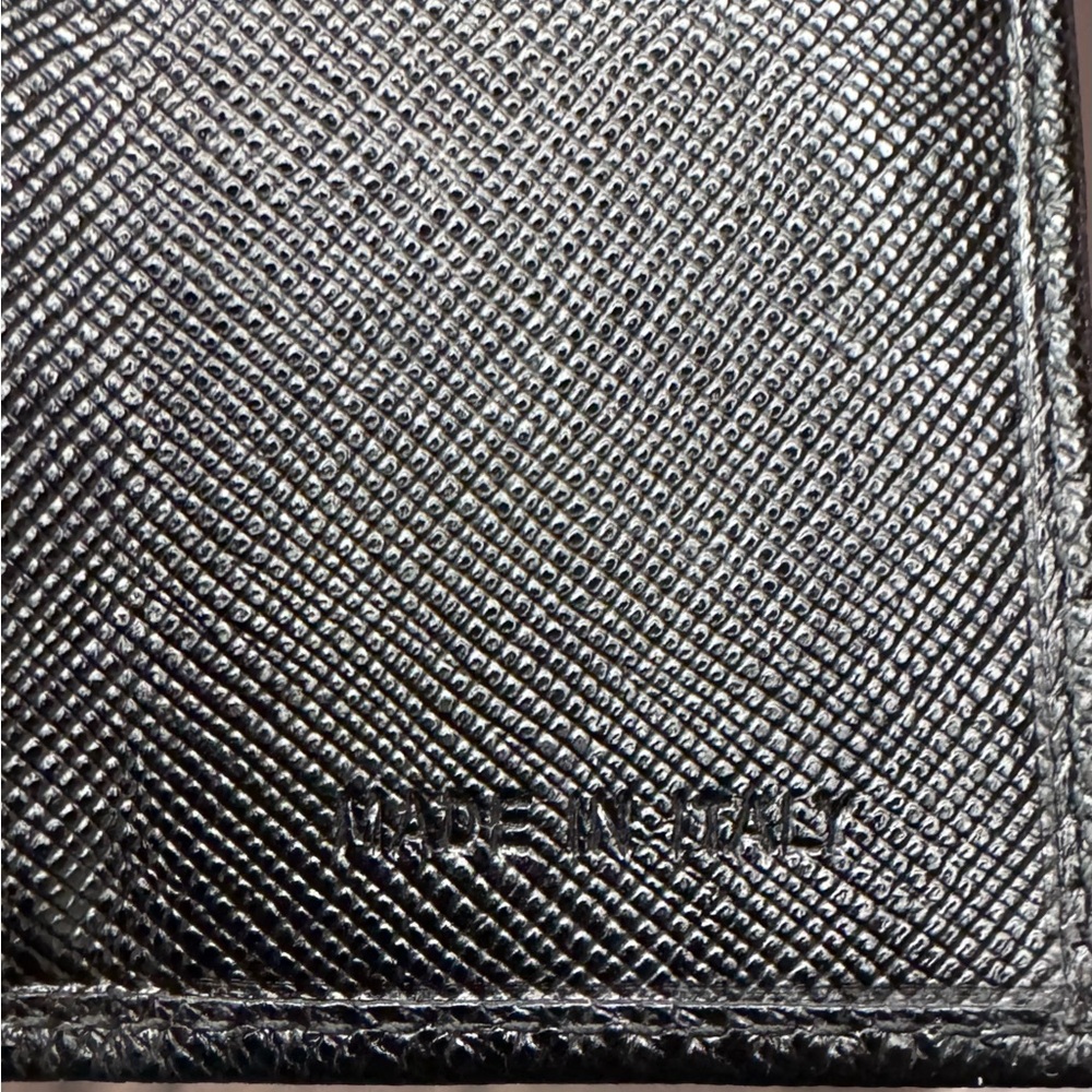 Prada Saffiano leather flap wallet with COA EUC - Picture 14 of 15